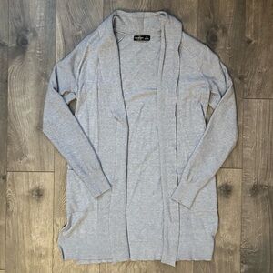 Verve amí long grey cardigan
